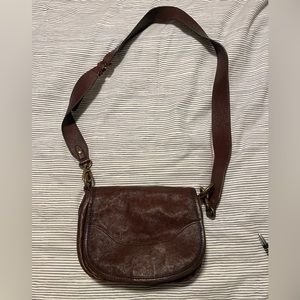 Frye Brown Leather Crossbody